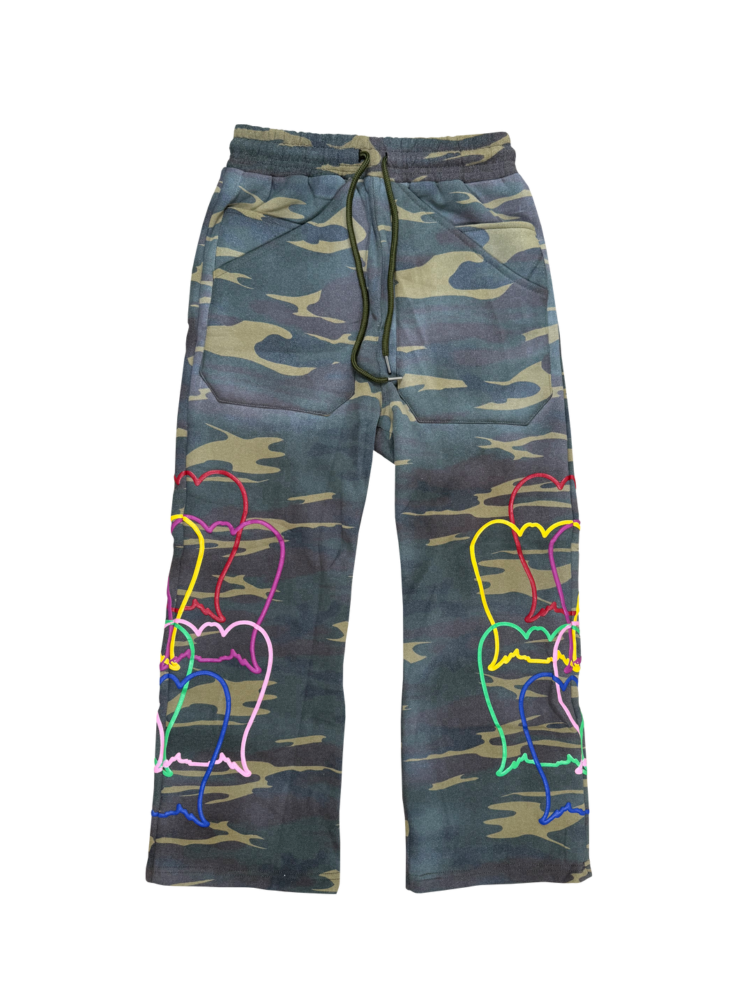 Camo Puff Print Sweatpant