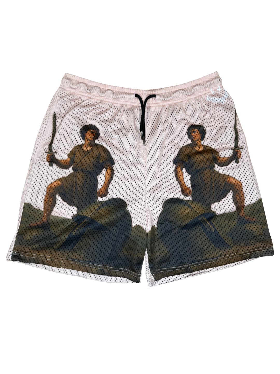 David and Goliath Basketball Shorts