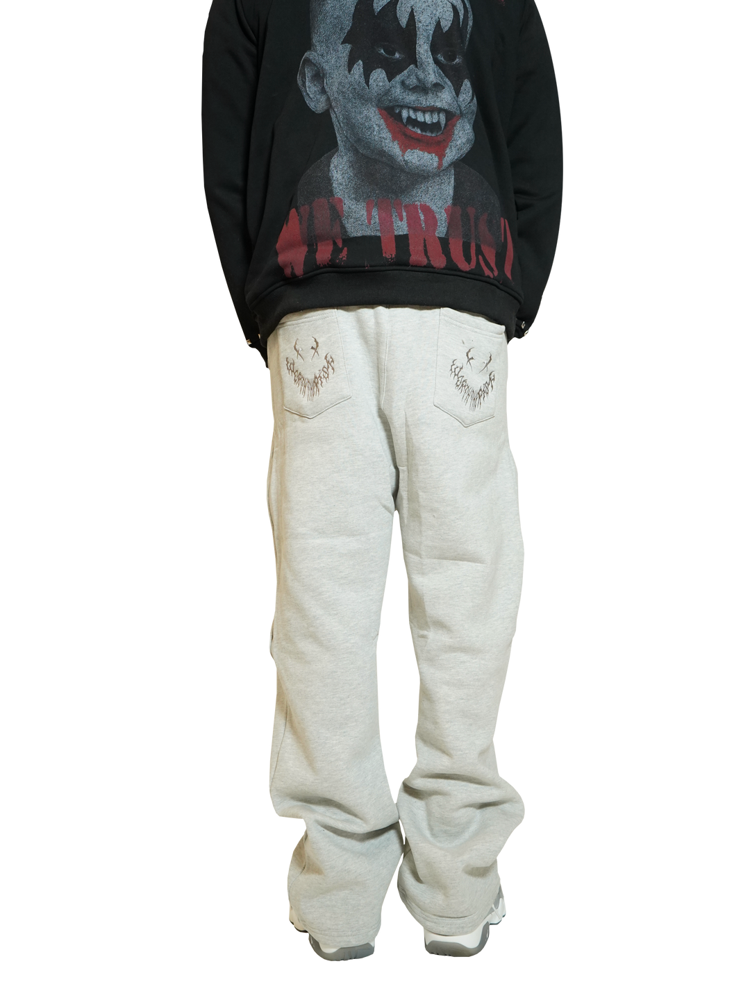 Grey Logo Sweatpants