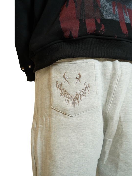 Grey Logo Sweatpants