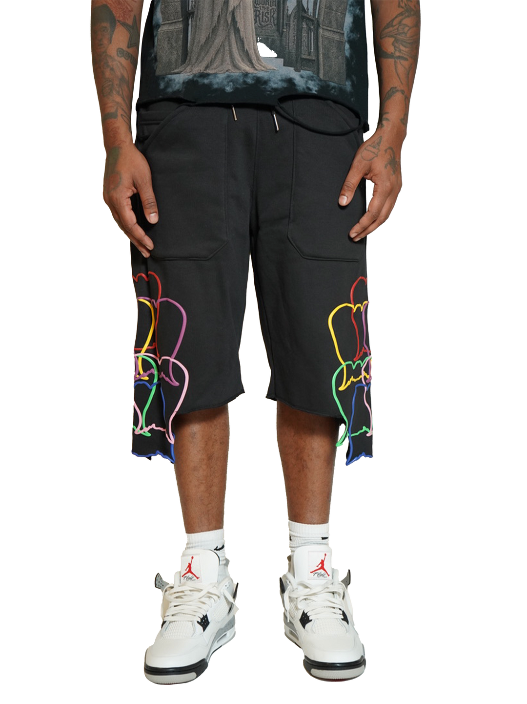 Puff Angel Sweatshorts