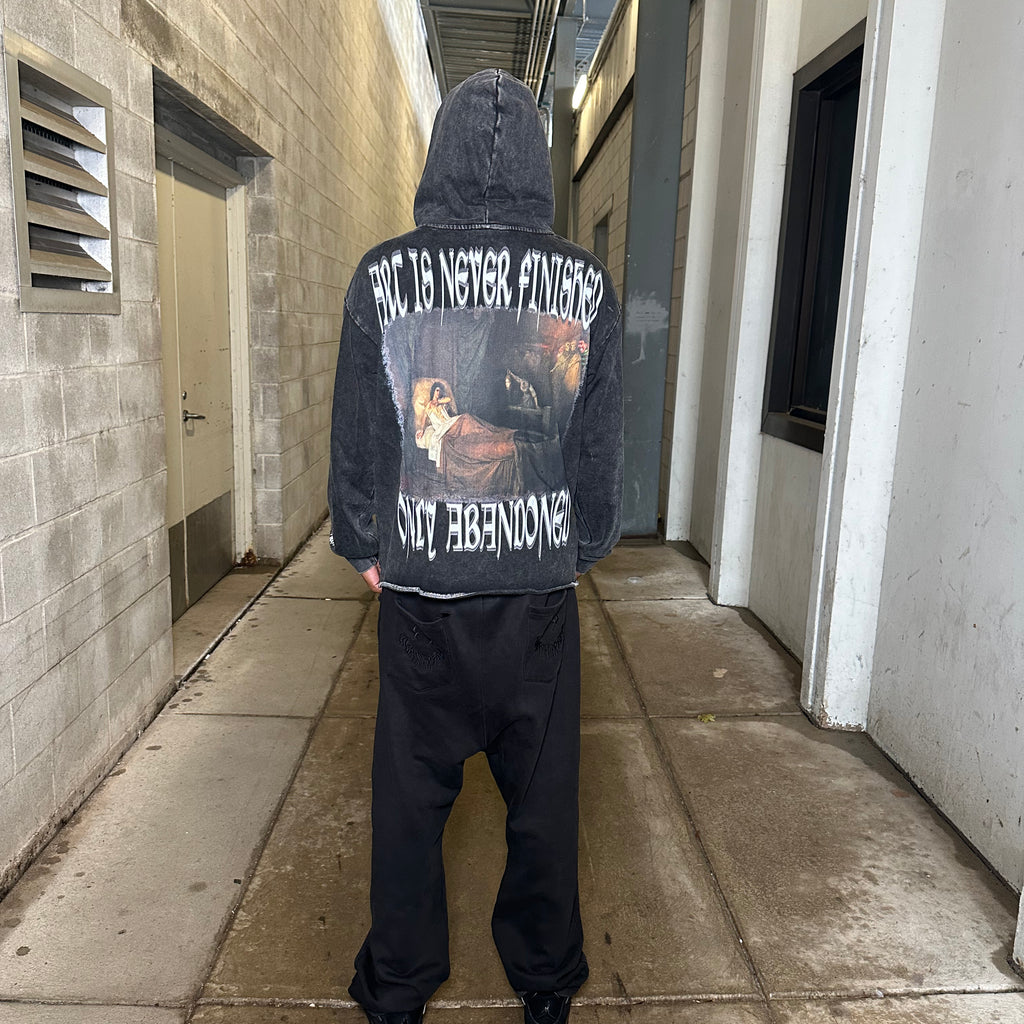 Art Is Never Finished Hoodie