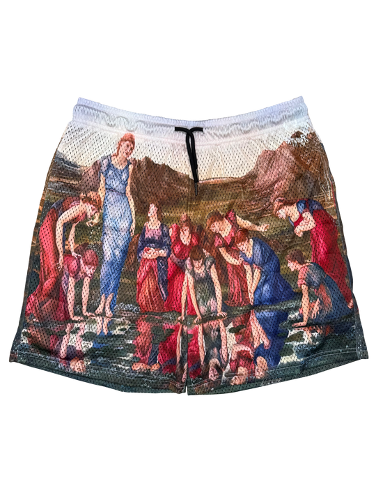 Venus' Reflection Basketball Shorts