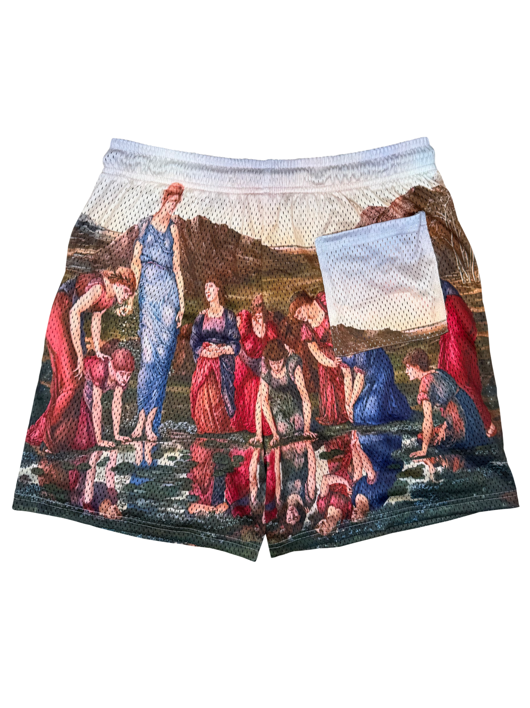 Venus' Reflection Basketball Shorts