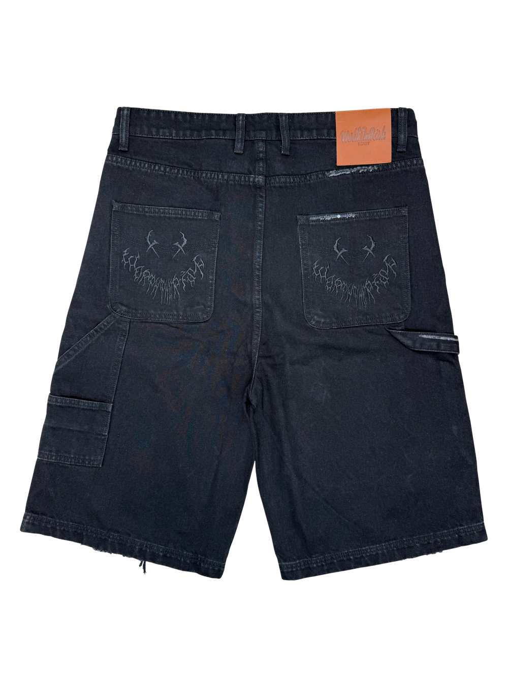 Guitar Pick Denim Shorts