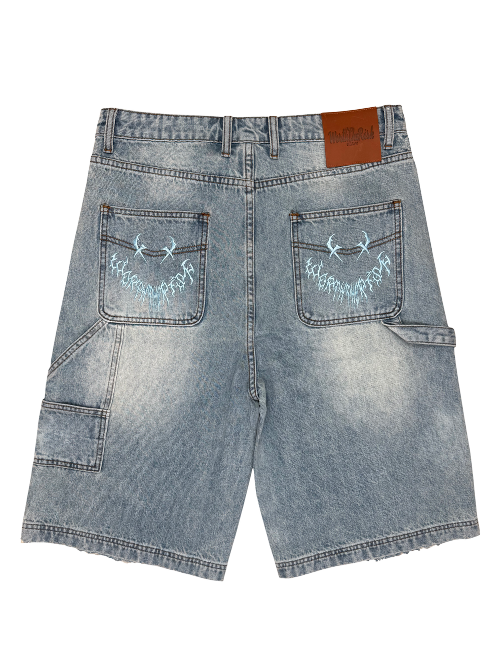 Guitar Pick Denim Shorts